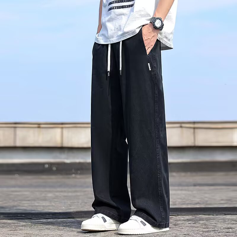 Men's Fashionable Loose-Fitting Breathable Casual Trousers