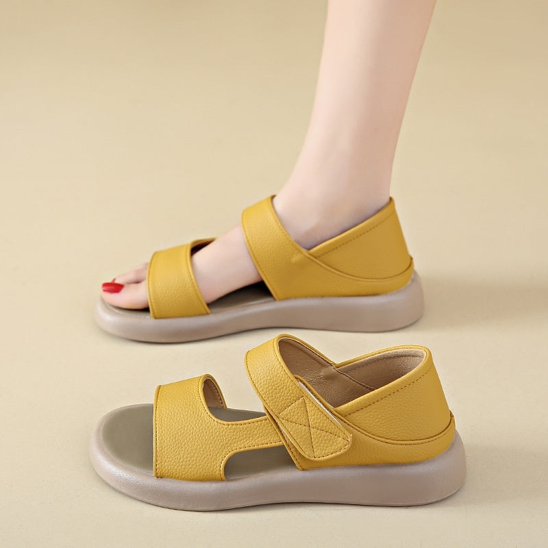 New Women's Round-toe Flat Sandals