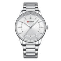Mens Round Large-Dial Waterproof Watch