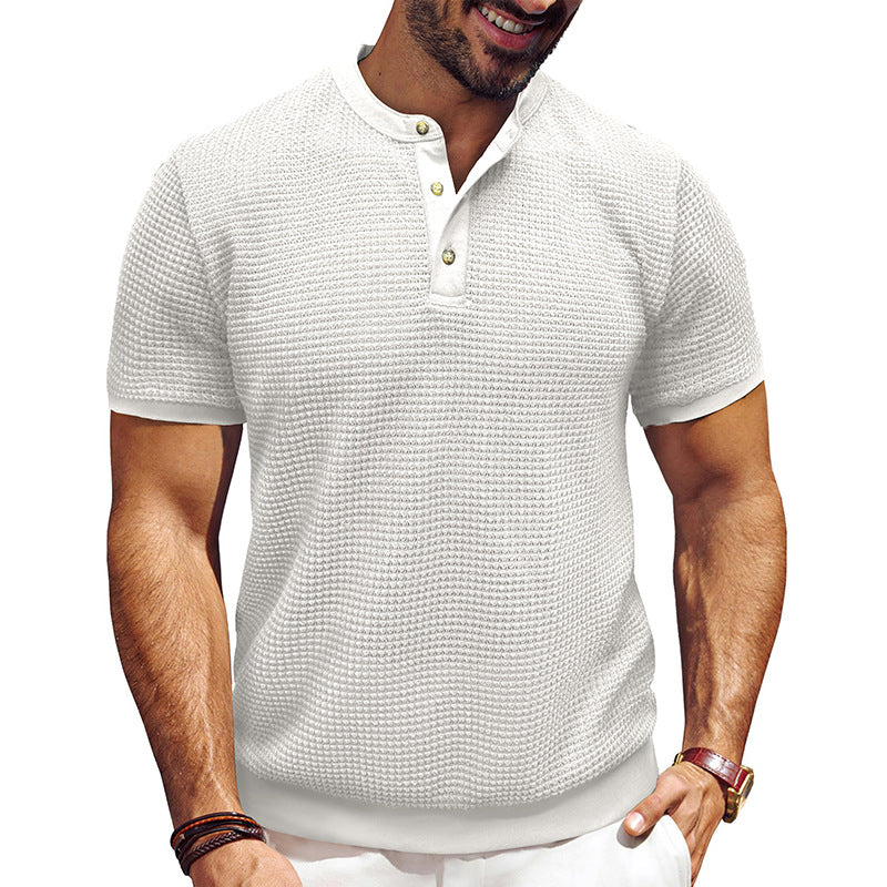 American Style Textured Knit Pullover