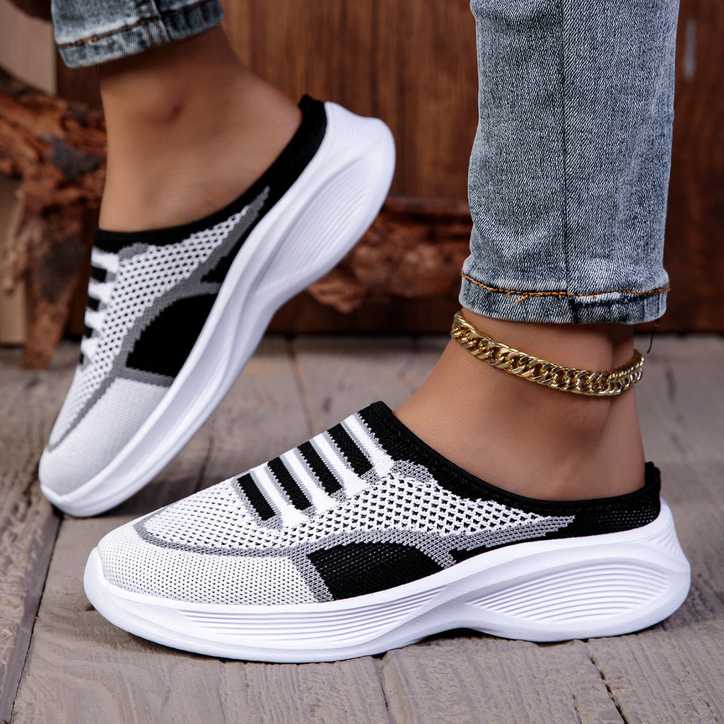 Flyknit Casual Slip-On Mesh Womens Shoes