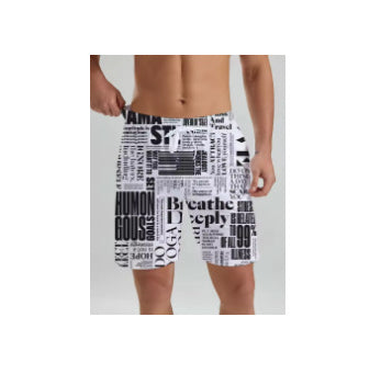 Mens Stylish Casual Hawaiian Beach Shorts