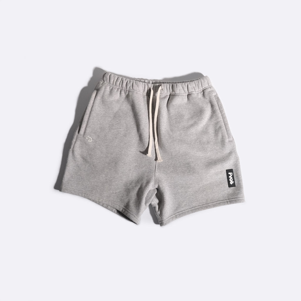 Solid Color Loose Bottom Crotch Shorts Men