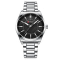 Mens Simple Business Waterproof Bar-Clasp Watch