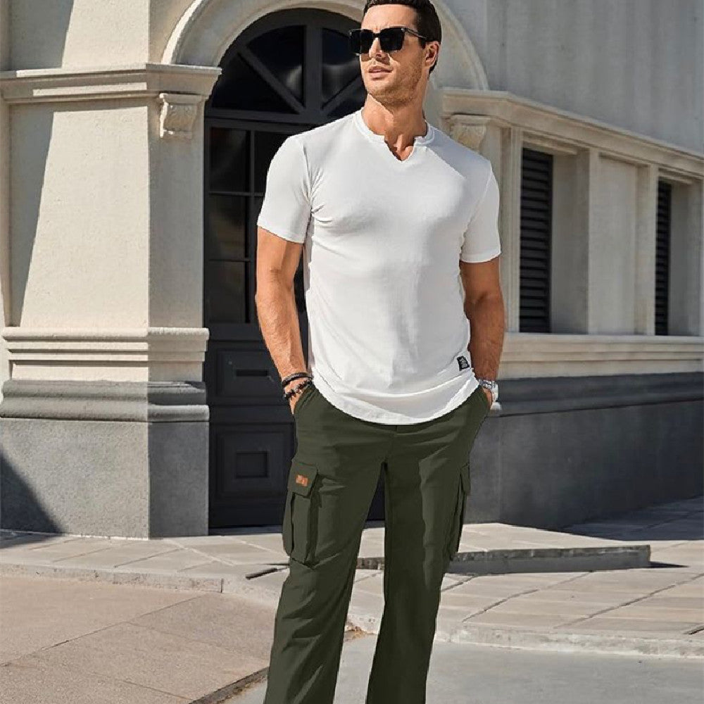 Men's Multi-Pocket Casual Work Pants