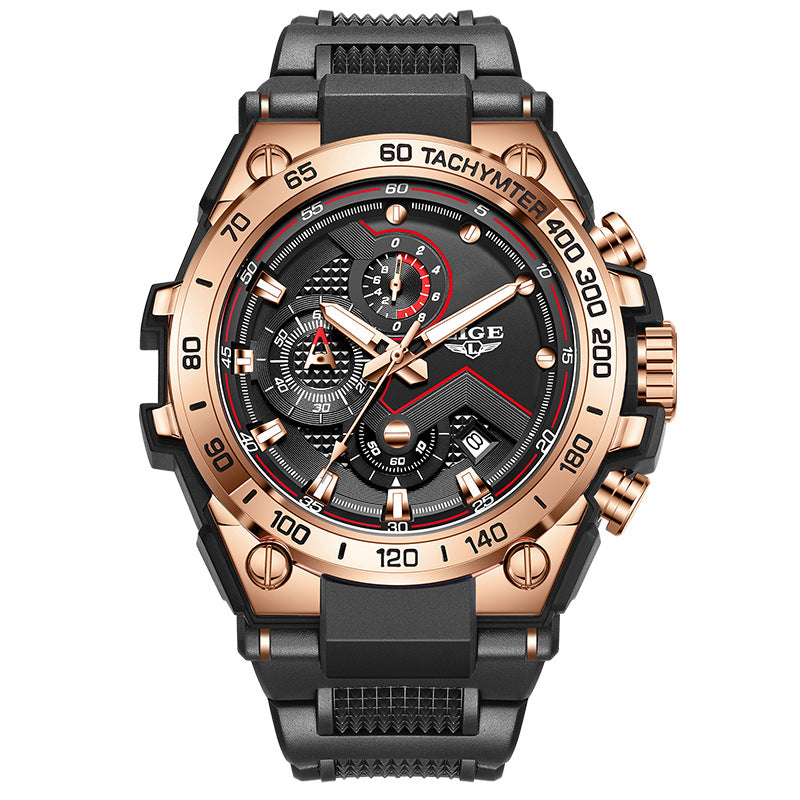 Mens Stylish Quartz Sports Watch For Students