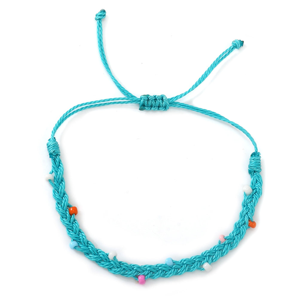 Handwoven Summer Resort-Style Three-Tier Layered Bracelet