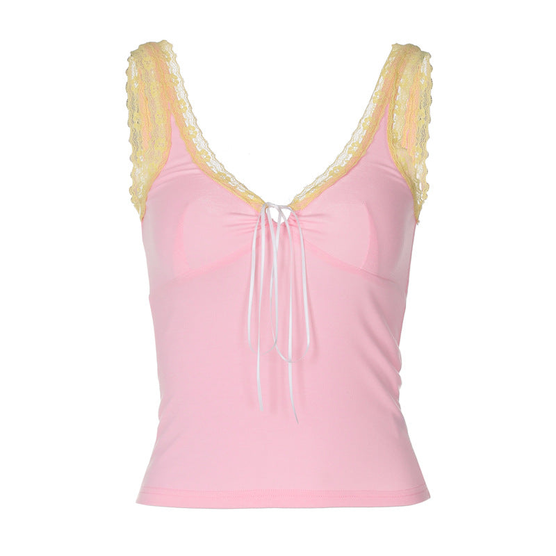 Lace-trimmed Camisole For Women