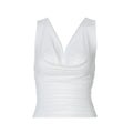 Sexy Solid-color Slim-fit Sleeveless Versatile Top