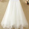 Irregular Mesh Skirt Ins Super Hot Fairy Dress High Waist