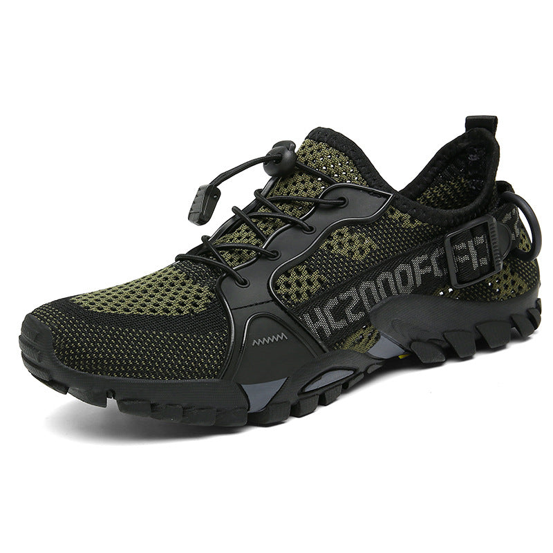 Extra-large Outdoor Shoes For Men Summer Breathable Hiking Boots
