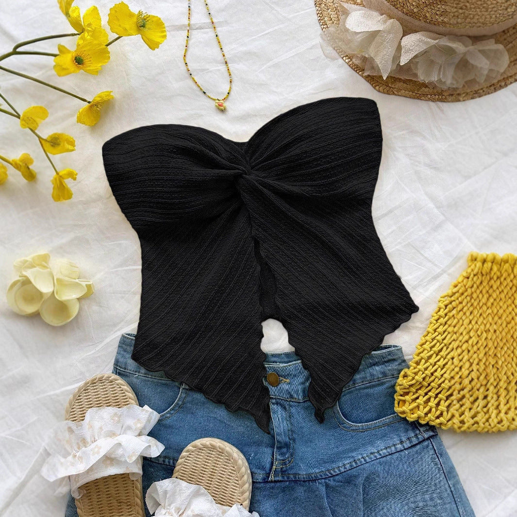 Women's Fashionable Sexy Slim-fit Tube Top