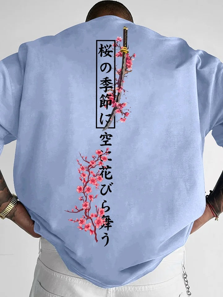 Men's Summer Loose-fit T-shirt Suitable For