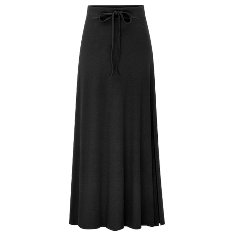 Women'S High Waist Skirt With Hip Skirt A-Line