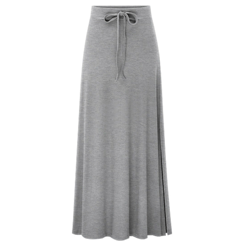 Women'S High Waist Skirt With Hip Skirt A-Line