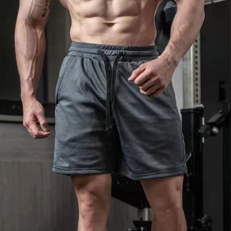 Sports Quick-drying Breathable Mesh Shorts Men's Casual Loose