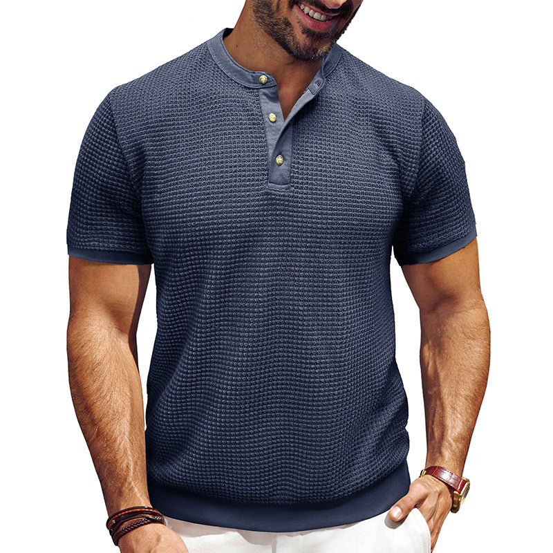 American Style Textured Knit Pullover