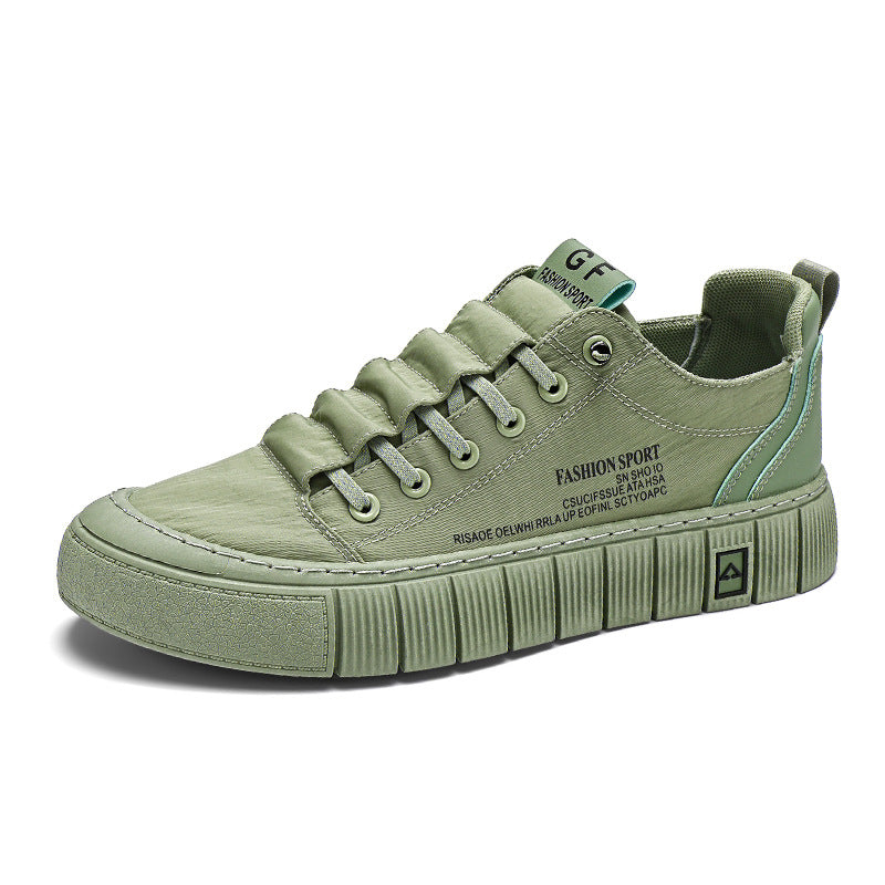 Summer Breathable Casual Slip-On Ice Silk Mens Sneakers