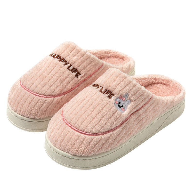 Cotton Slippers Autumnwinter Thickened Best-selling For Indoor Use