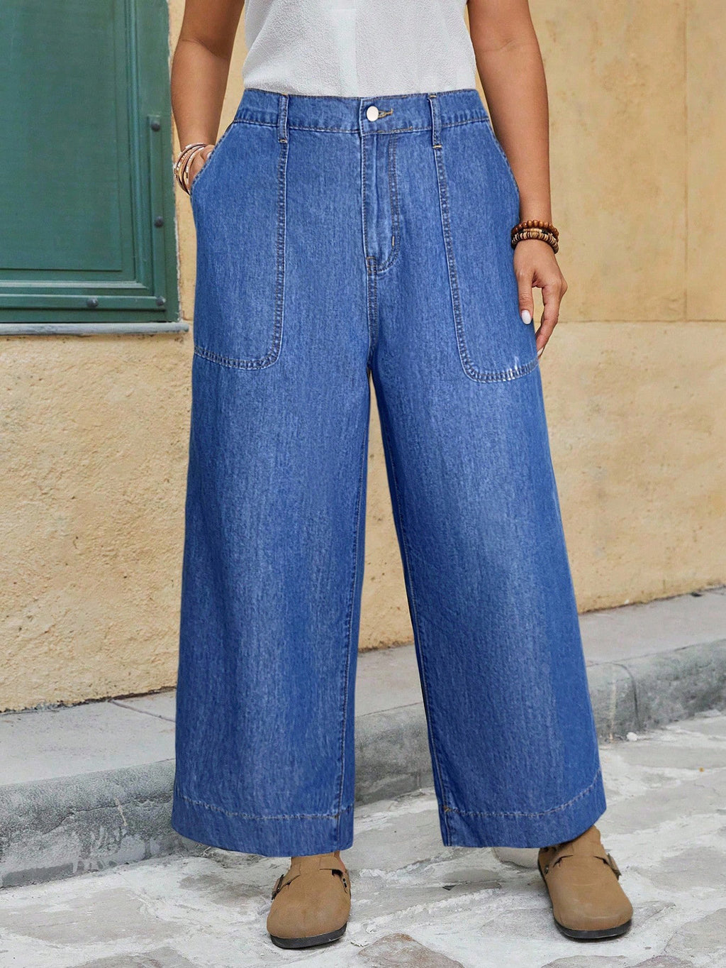 Loose-fitting Ankle-length Pants Multi-color Thin And Drapey
