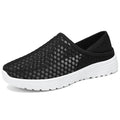 Large Size Lightweight Breathable Mesh Hole Half Slippers