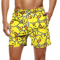 3D Printed Men's Casual Beach Pants