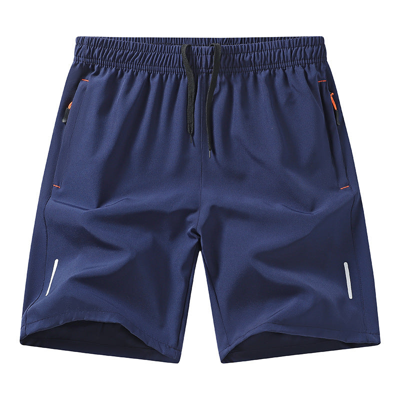 Ouma Summer Ice Silk Quick-drying Five-point Pants