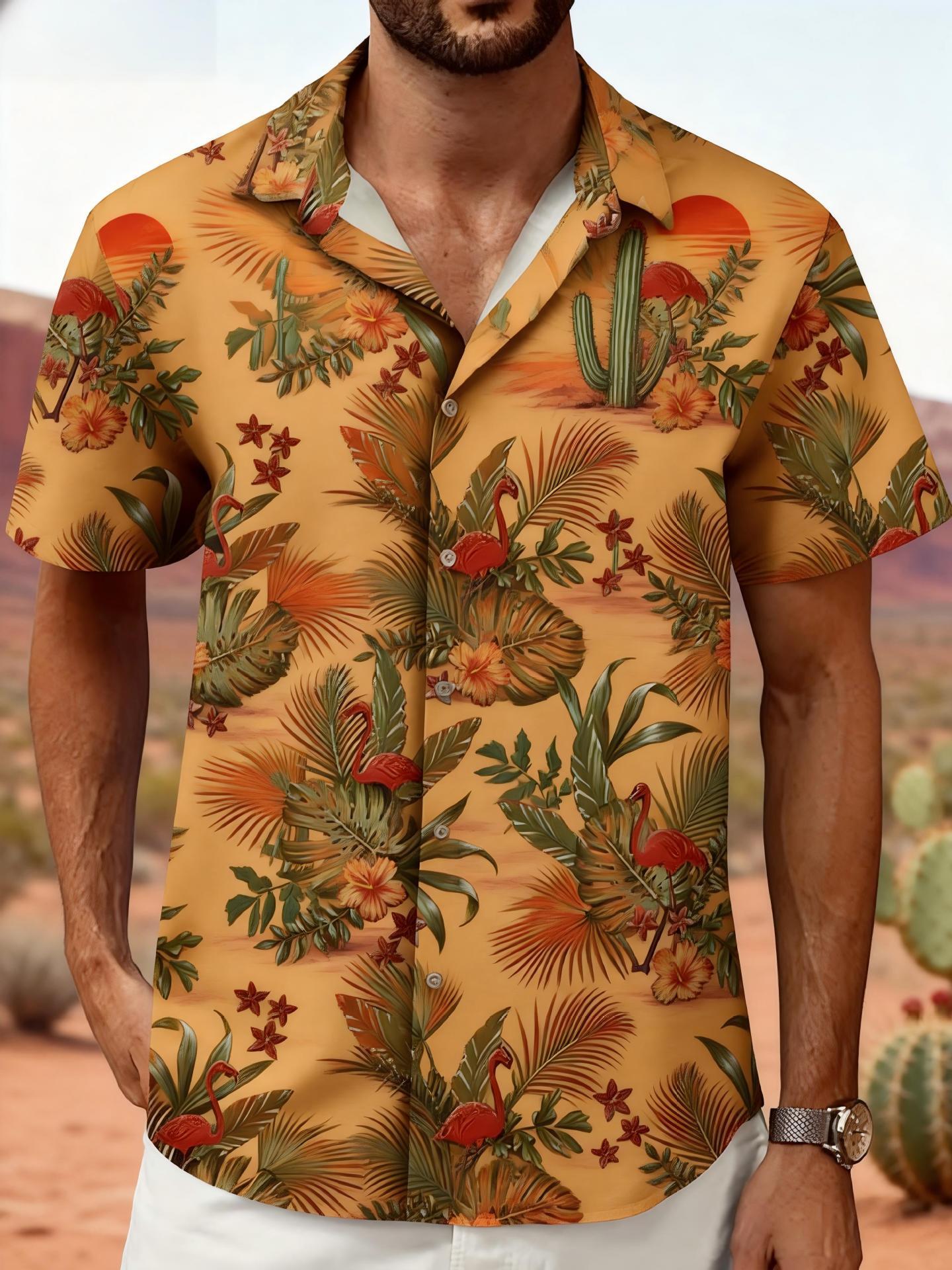 Men's Printed Casual Fashion Short-Sleeve