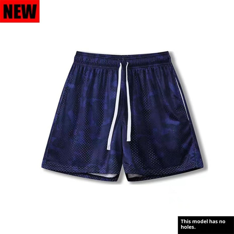 Casual Fitness Muscle Sports Shorts Fashionable Beach Pants Breathable