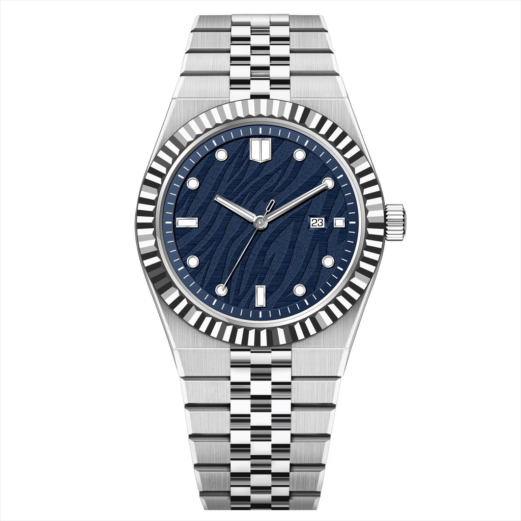 High-End Business Steel-Strap Mens Quartz Watch