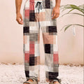 Stylish Cool High-Quality Plaid-Pattern Mens Casual Trousers