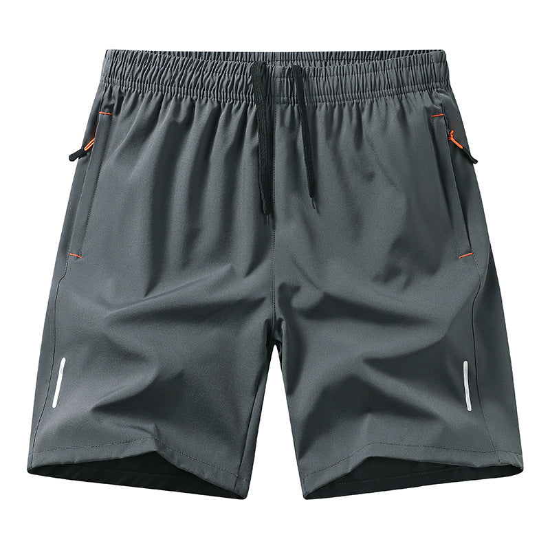 Ouma Summer Ice Silk Quick-drying Five-point Pants