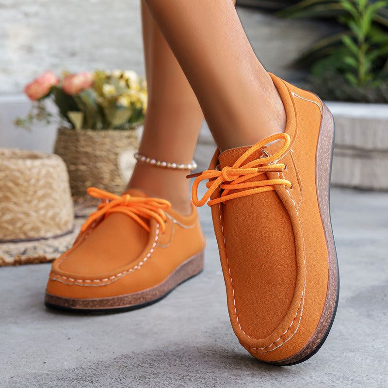 Autumn New Suede Comfortable Loafers For Women