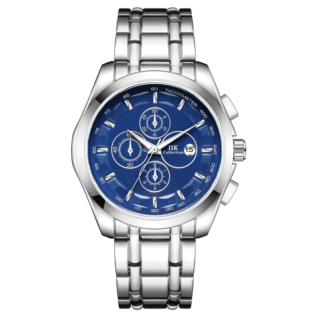 New Luminous Hands Alloy Mens Quartz Watch