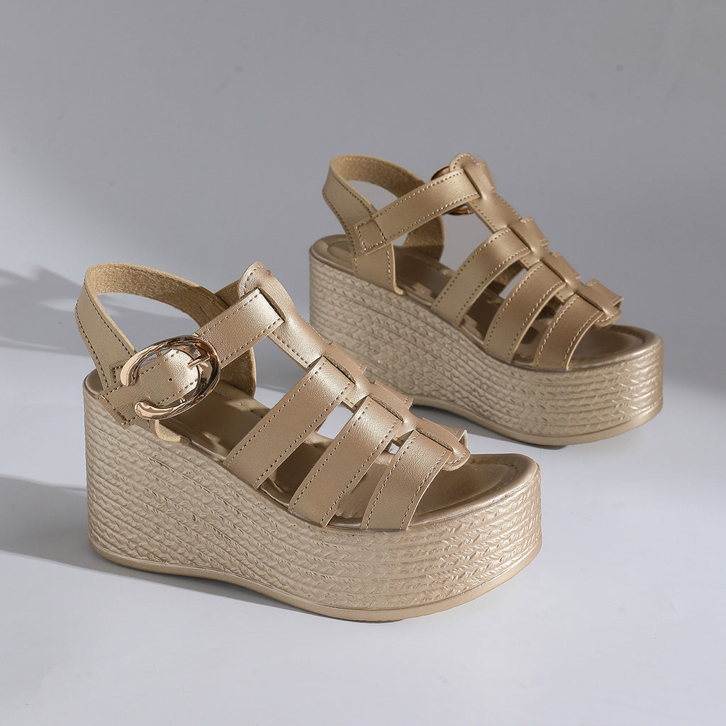 Fashion Thick-soled Platform Womens Shoes