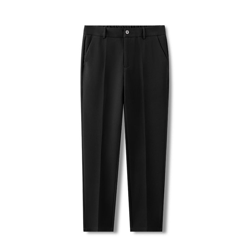 Mens Stylish Casual Straight-leg Versatile Suit Pants