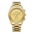 Mens Multifunctional Waterproof Calendar Luminous Quartz Watch