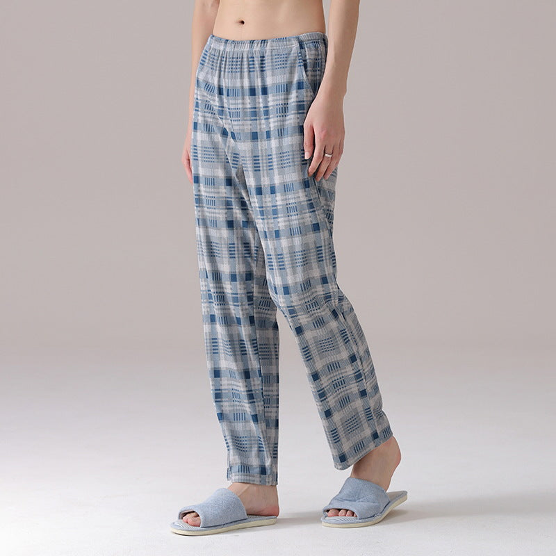 AutumnWinter Cashmere And Silk Trousers In Solid Colorssuitable For Wearing Outdoors