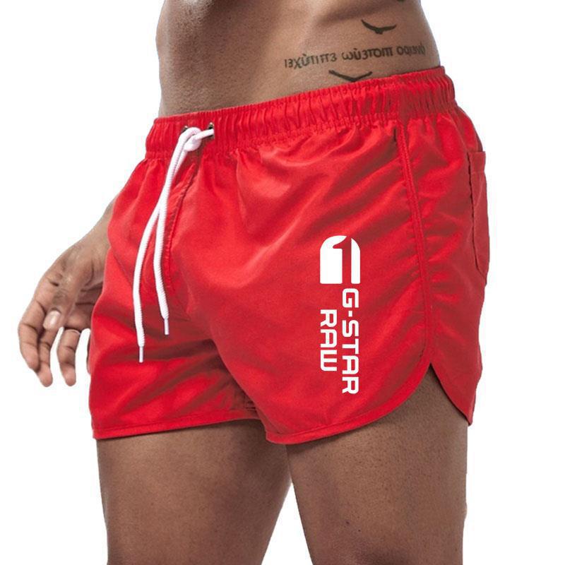 Men's Stylish Beach Shorts Polyester Multi-color Sports Men Short Shorts