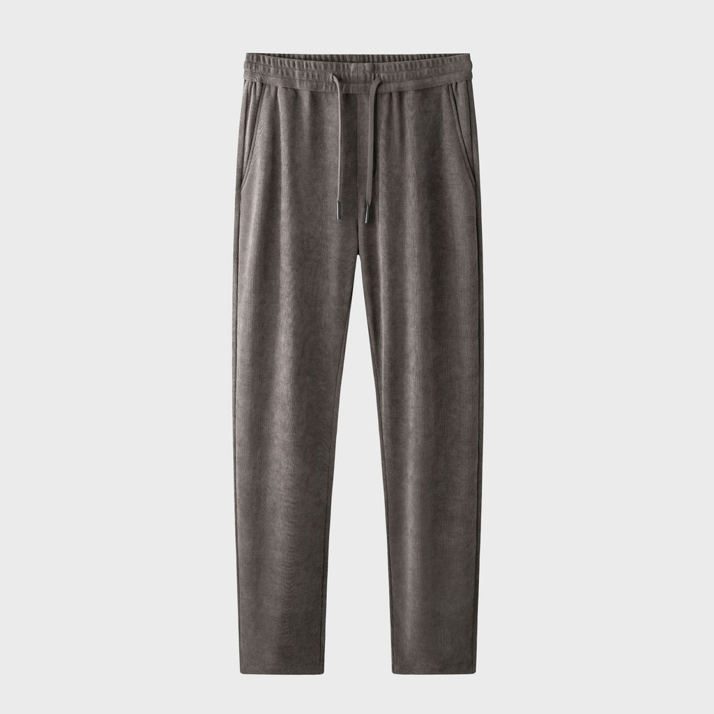 Men's Corduroy Straight Pants Loose Casual Pants