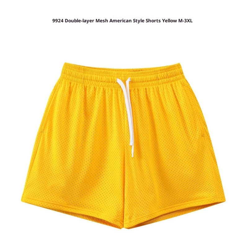 Men's American-style Mesh Quick-drying Shorts
