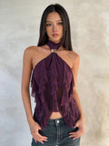 Women's Fashion Halterneck Off-shoulder Elegant Top For Women