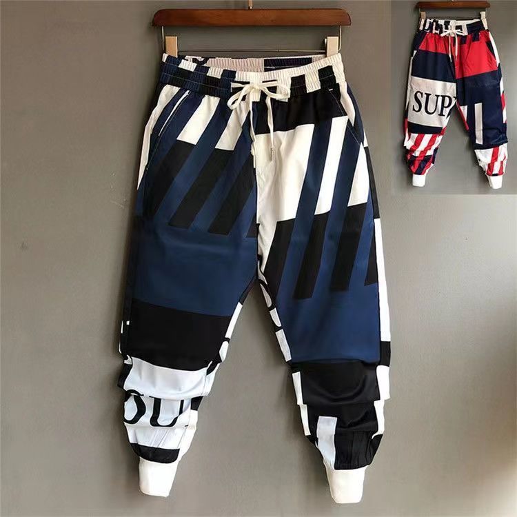 Korean-style Versatile Ankle-length Slim-fit Pants