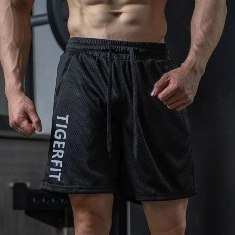 Sports Quick-drying Breathable Mesh Shorts Men's Casual Loose