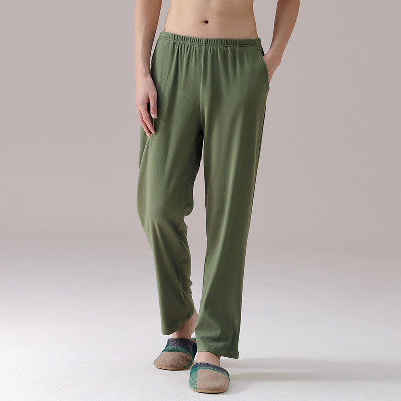 AutumnWinter Cashmere And Silk Trousers In Solid Colorssuitable For Wearing Outdoors