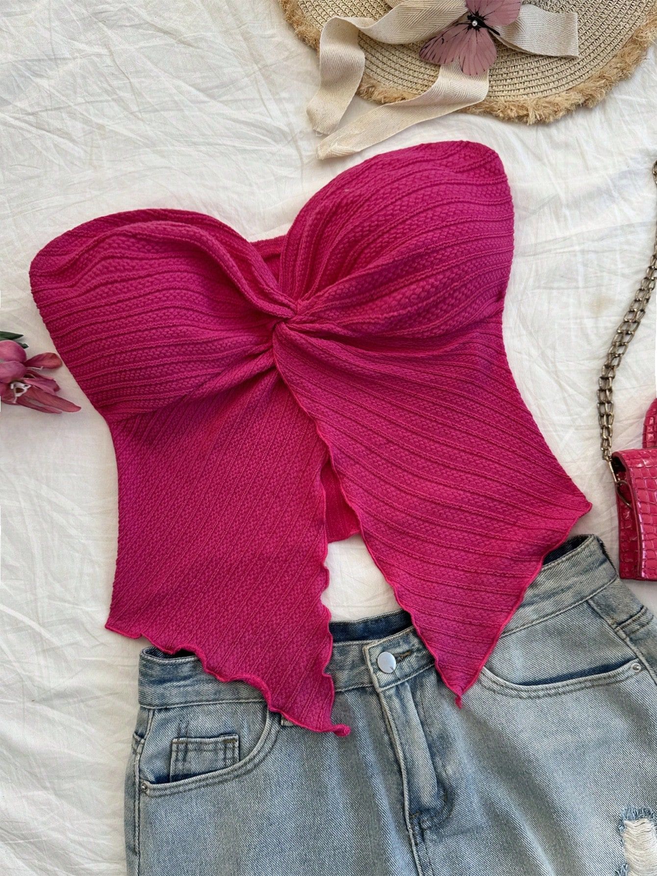 Women's Fashionable Sexy Slim-fit Tube Top
