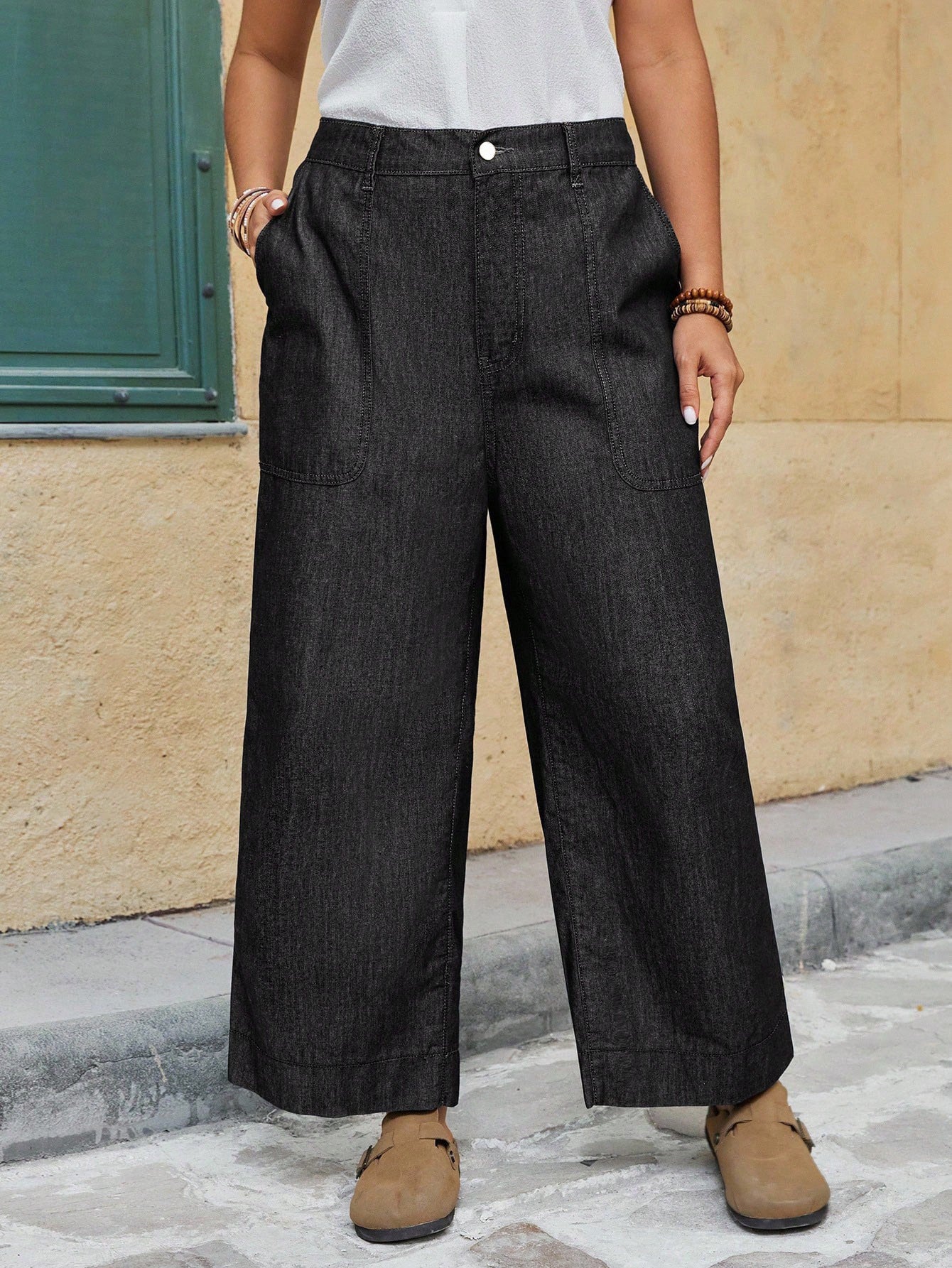 Loose-fitting Ankle-length Pants Multi-color Thin And Drapey