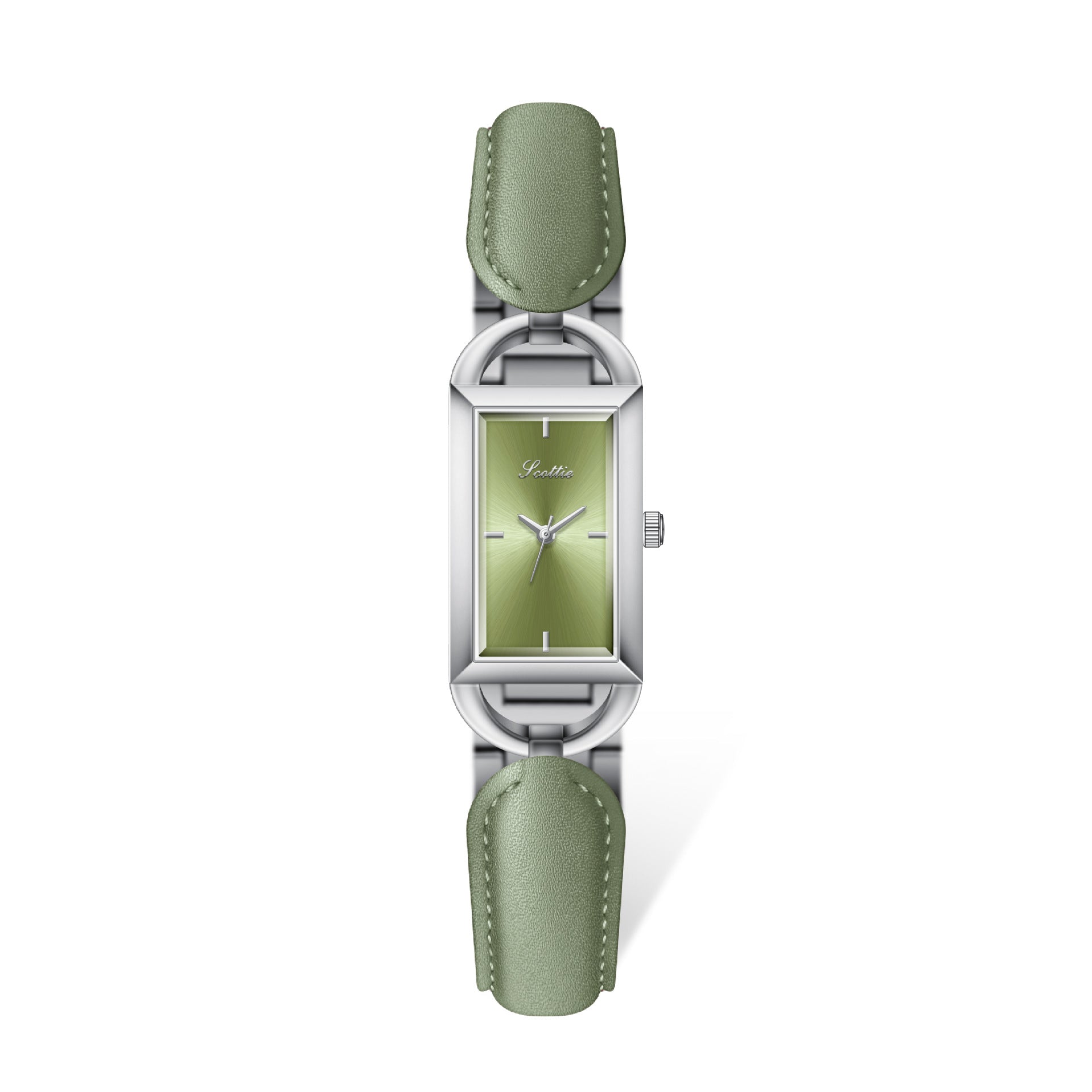 New Square Leather Belt Bracelet Watch