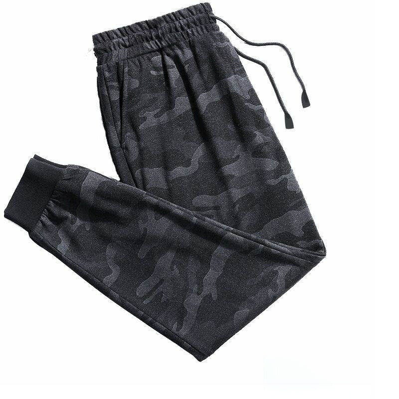 Breathable Stretchy Plus-Size Jogger With Drawstring Waist Mens Athletic Trousers Work Pants