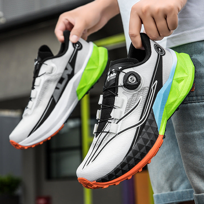 Off-road Hiking And Running Shoes With A Soft Sole High Elasticity Shock Absorption And Abrasion Resistance